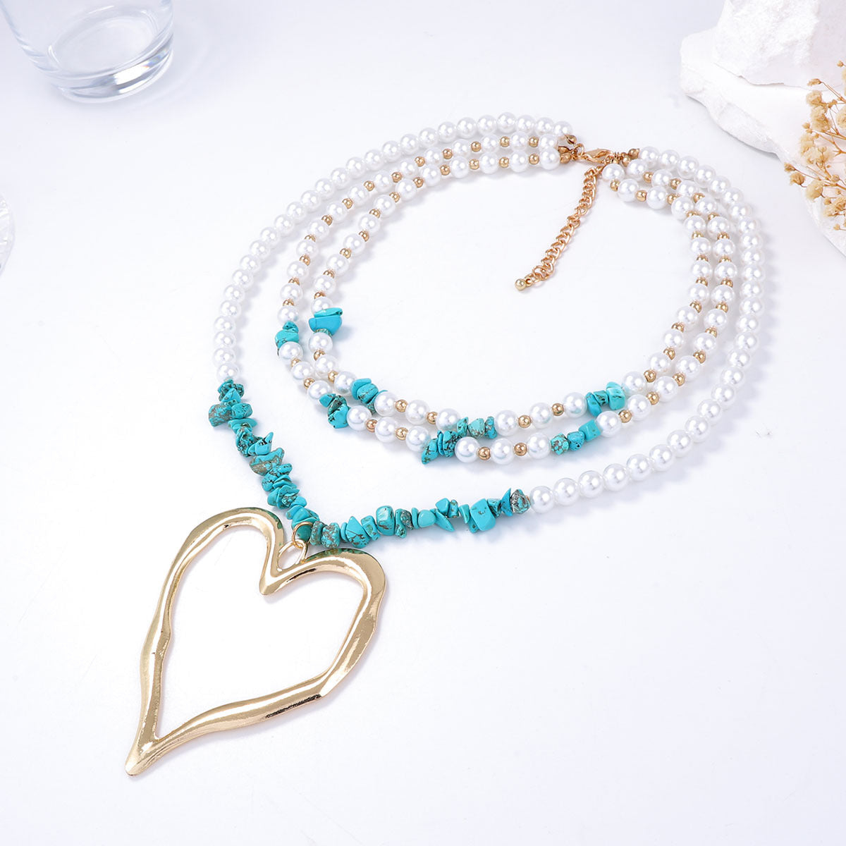 Vintage Handmade Pearl Necklace