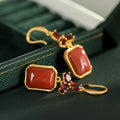 Vintage Handmade Gold Earring