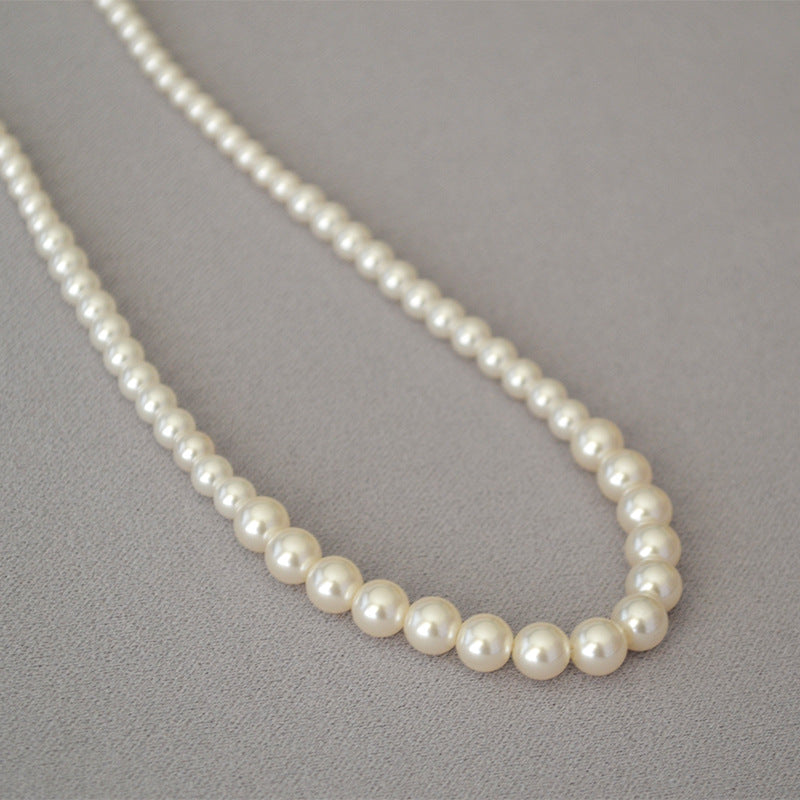 Delicate Artisan Pearl Necklace
