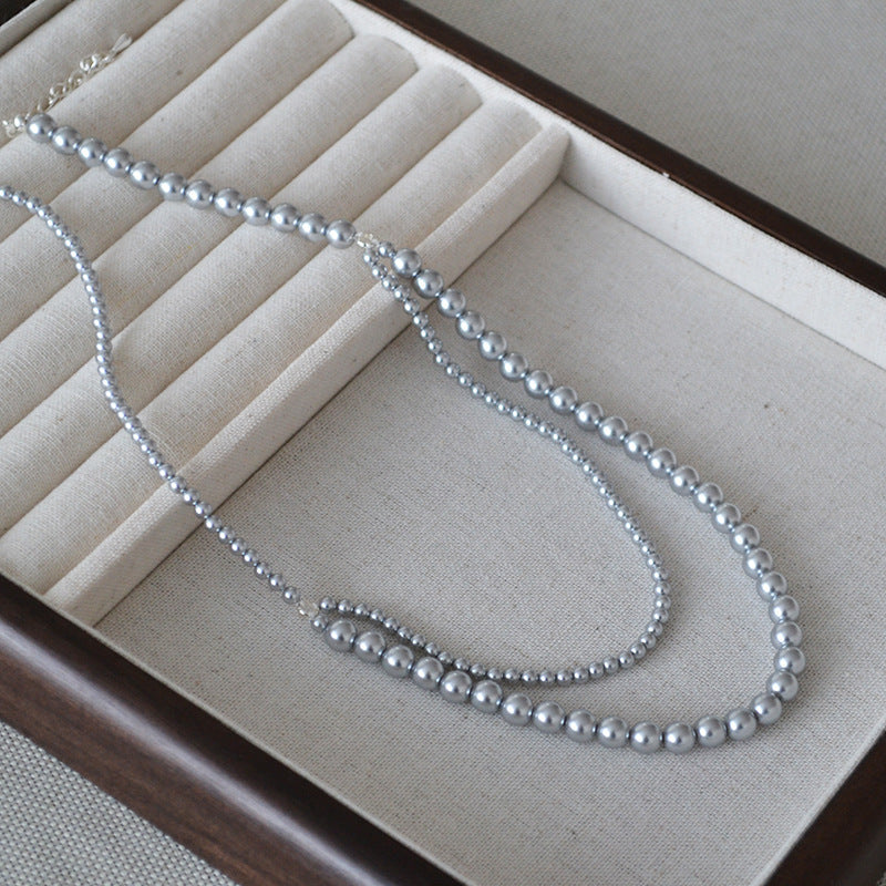 Delicate Artisan Pearl Necklace