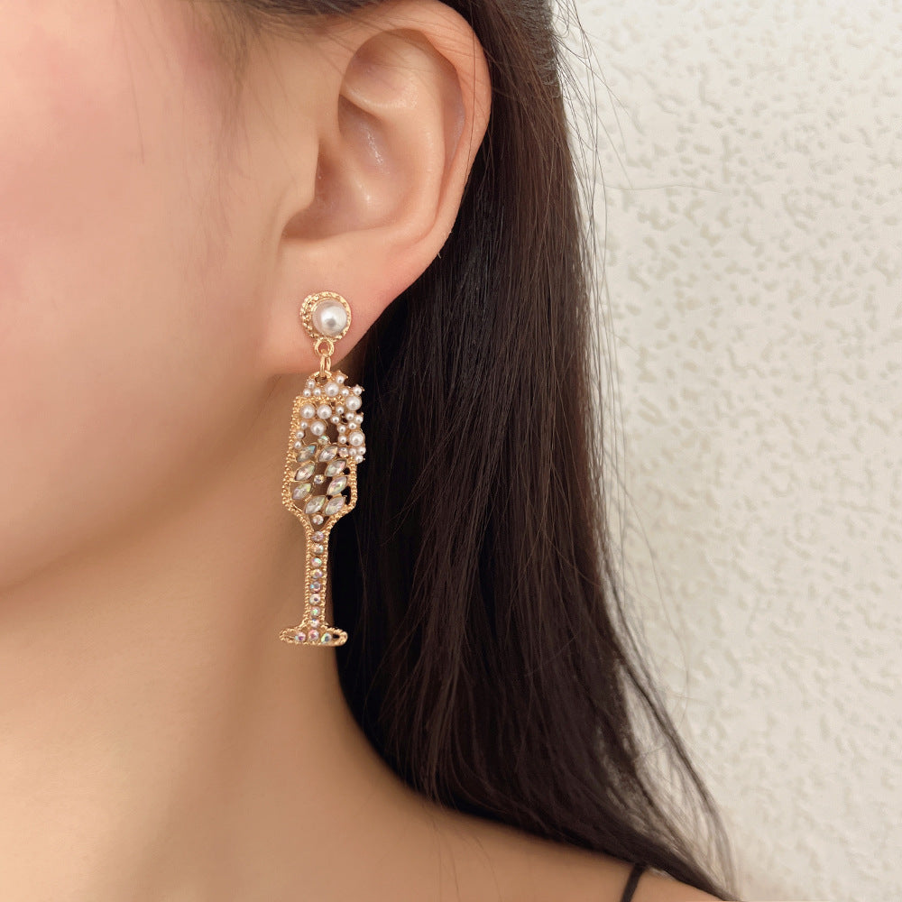 Delicate Artisan Pearl Earring
