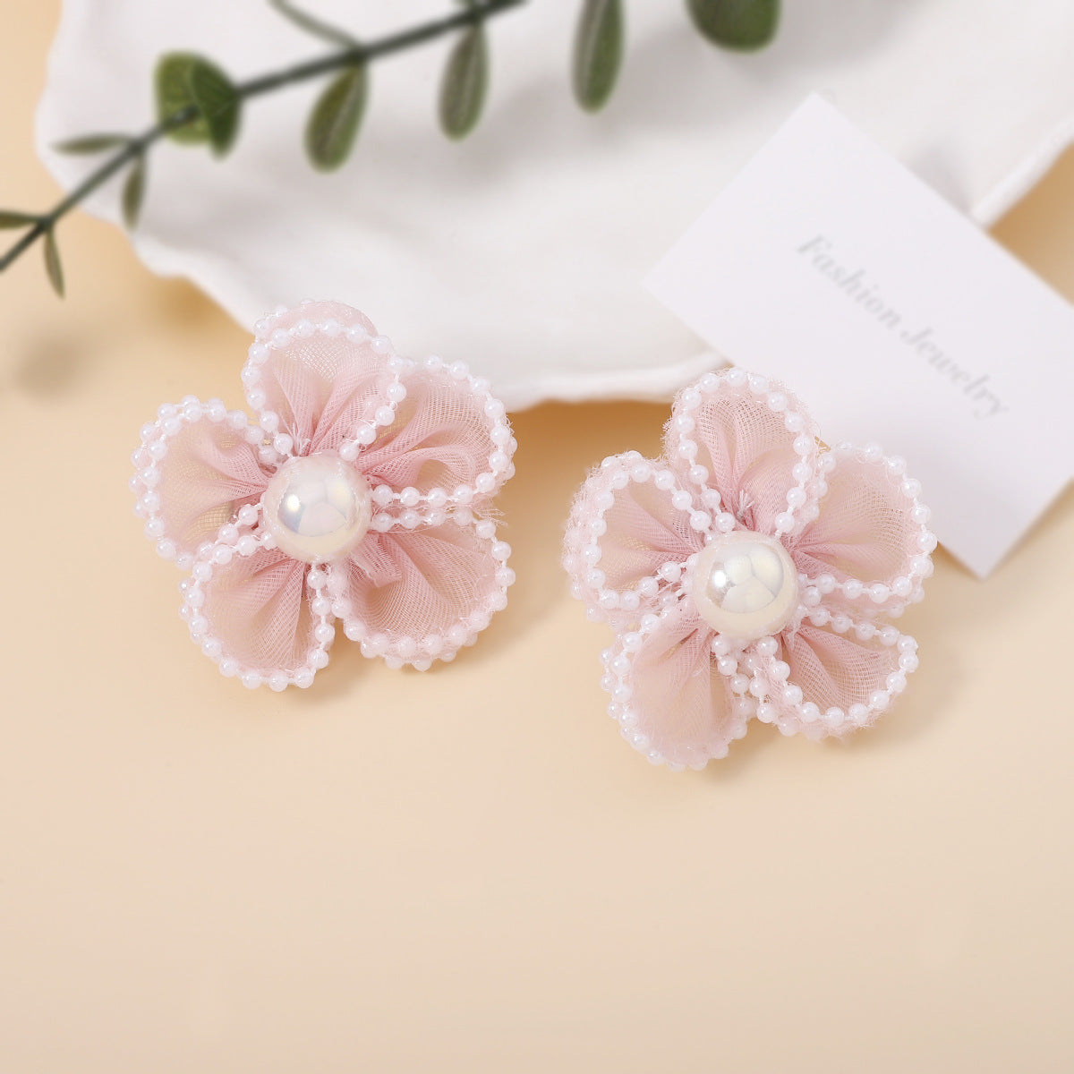 Delicate Artisan Pearl Earring