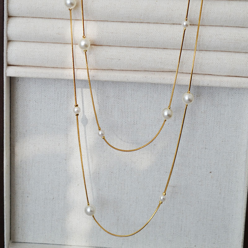 Romantic Pearl Necklace for Special Moments