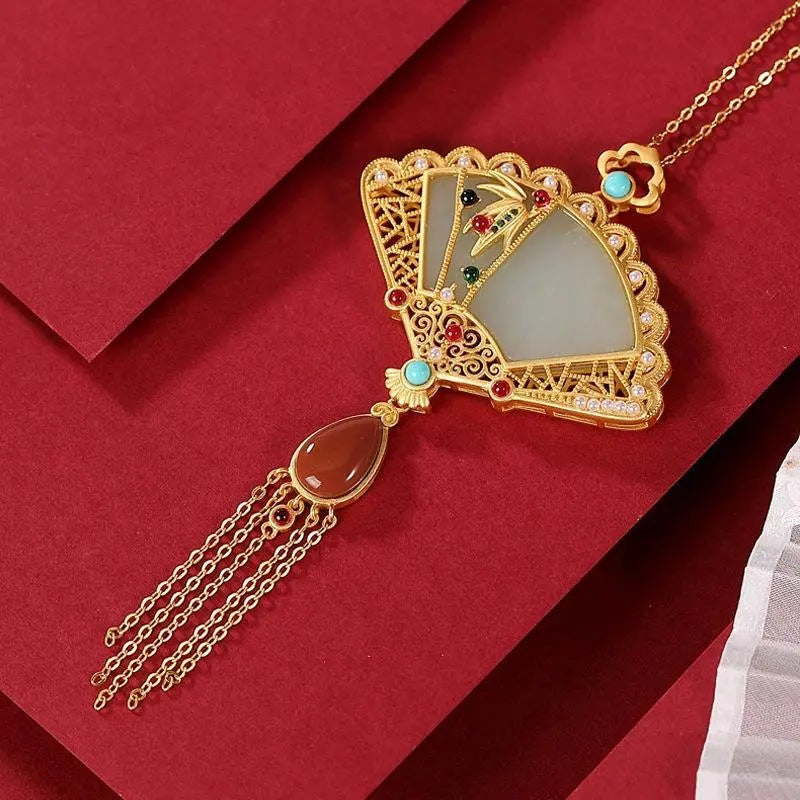 Delicate Artisan Gold Necklace