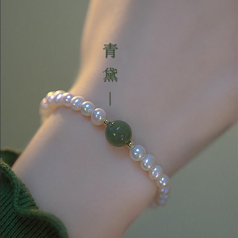 Vintage Handmade Pearl Bracelet
