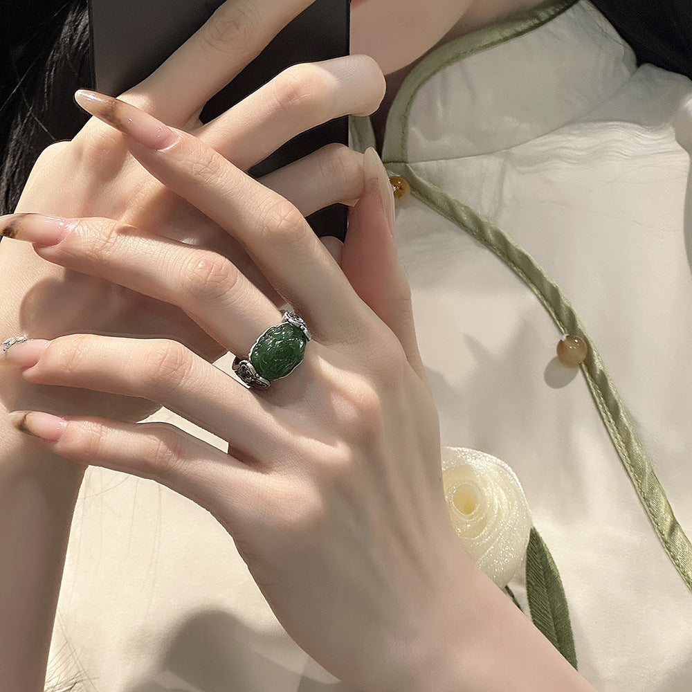 Romantic Silver Ring for Special Moments