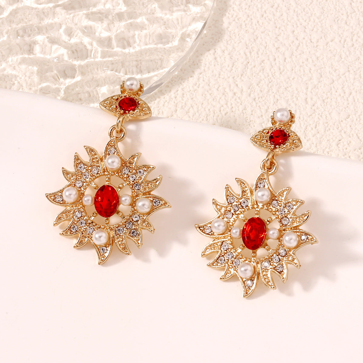 Delicate Artisan Pearl Earring