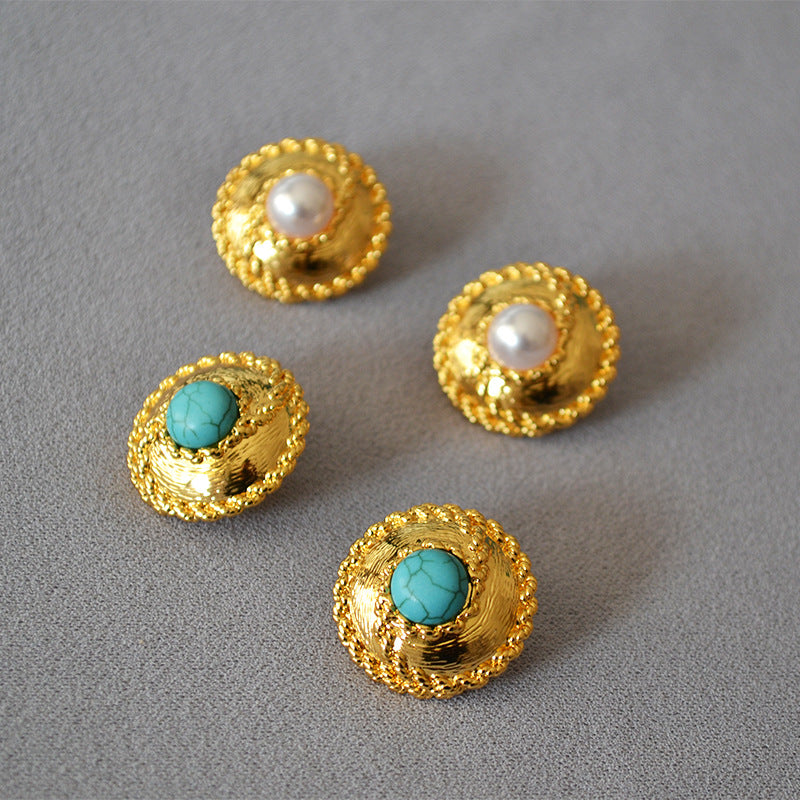 Delicate Artisan Silver Earring