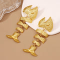 Beautiful Gold Earring with Unique Style