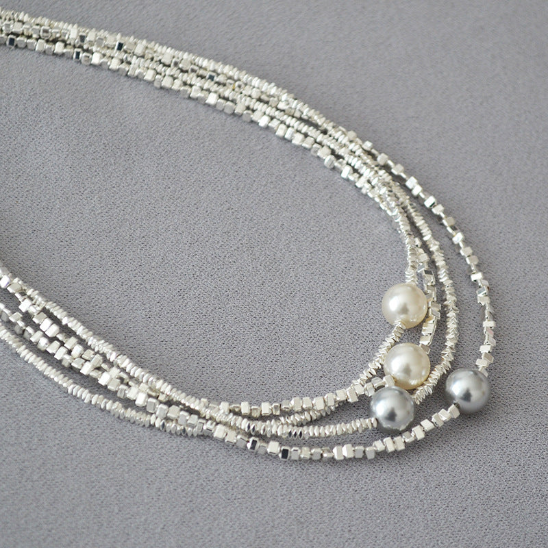 Classic Silver Necklace with Timeless Appeal