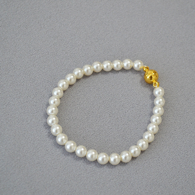 Delicate Artisan Pearl Necklace