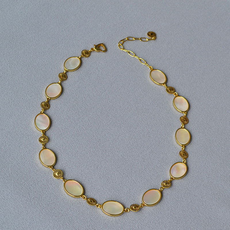Delicate Artisan Gold Necklace
