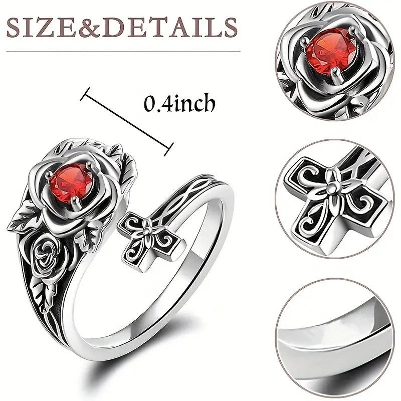 Classic Silver Ring with Timeless Appeal