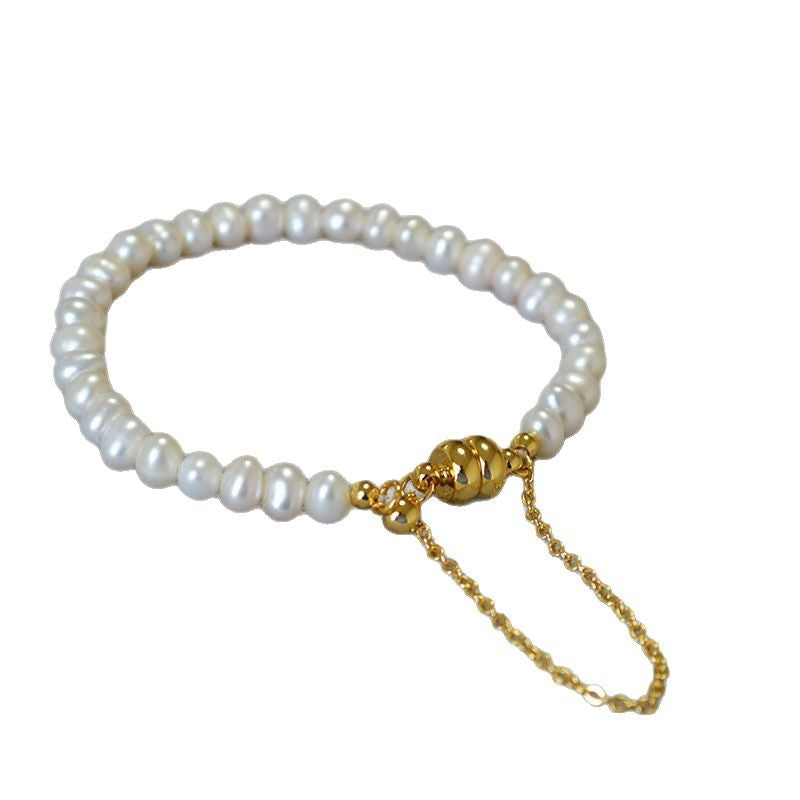 Vintage Handmade Pearl Bracelet