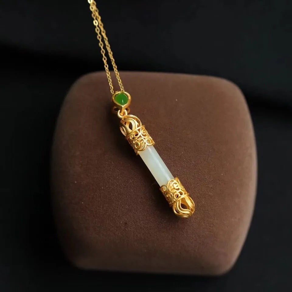 Delicate Artisan Gold Necklace