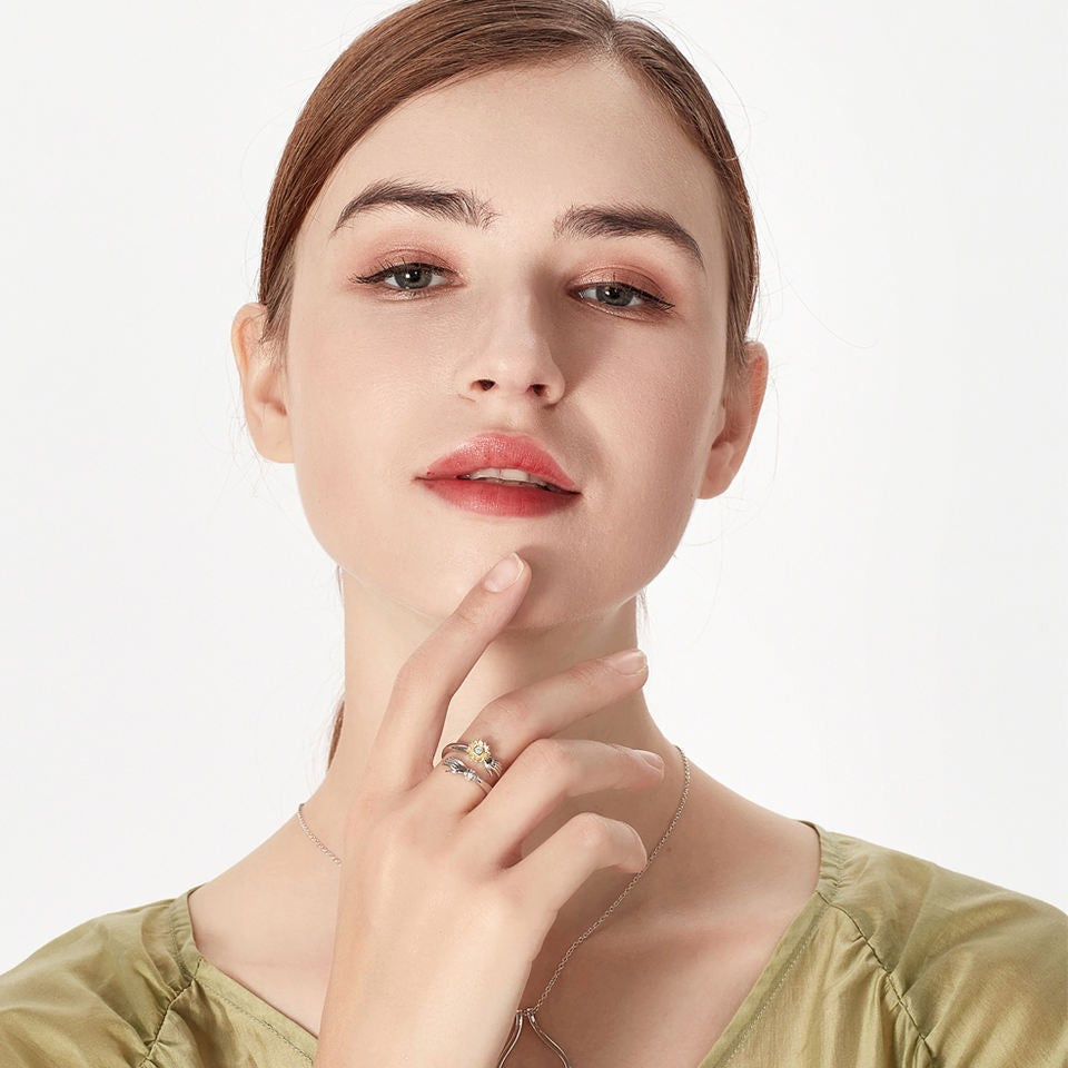 Beautiful Silver Ring with Unique Style