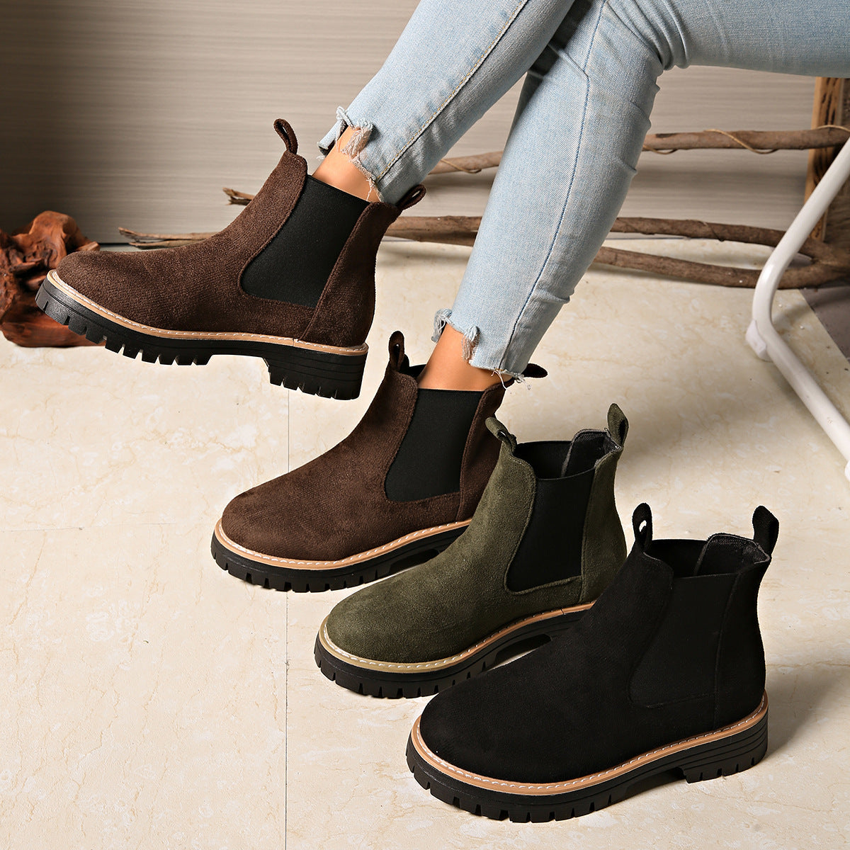 Chic Orthopedic Boots with Unique Design