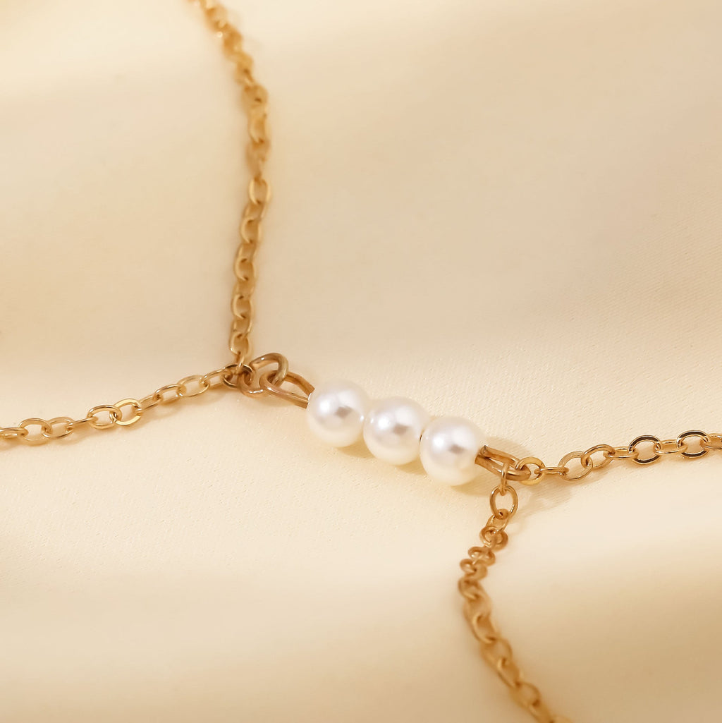 Delicate Artisan Pearl Bracelet