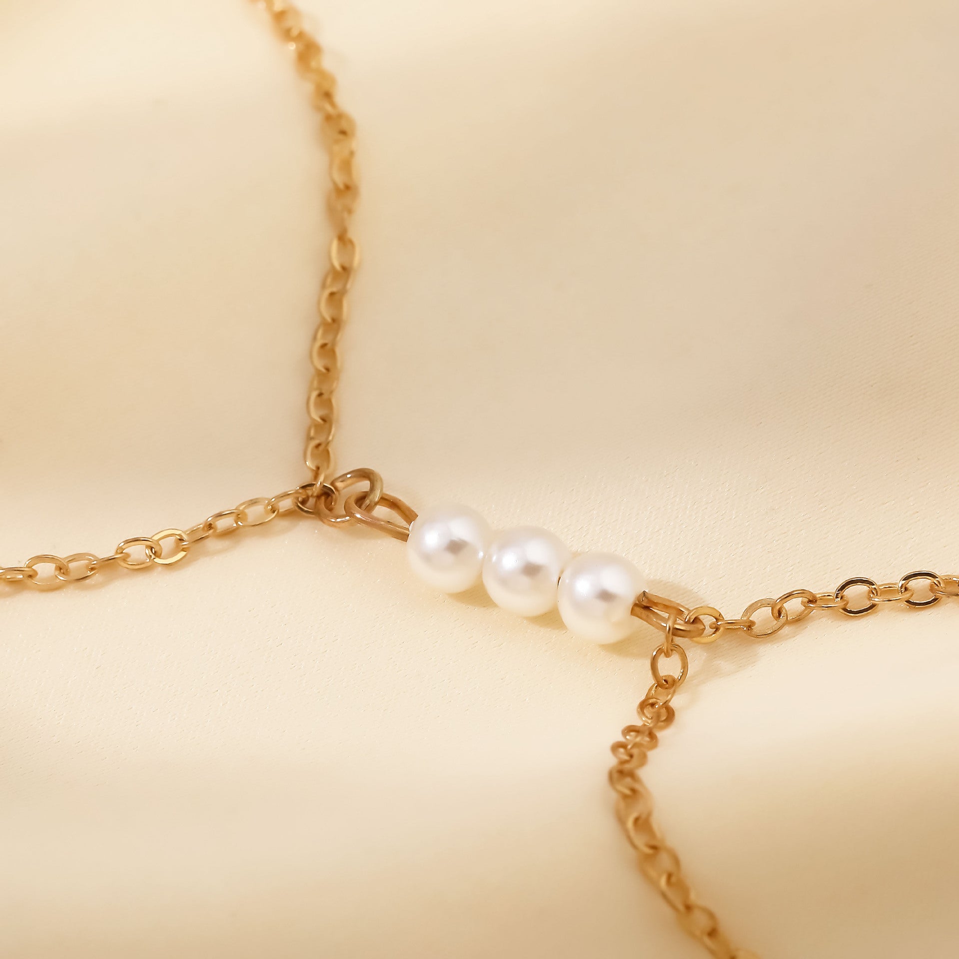 Delicate Artisan Pearl Bracelet
