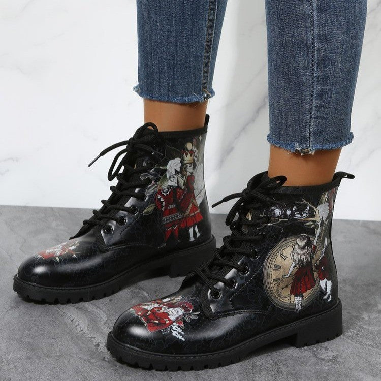 Vintage Inspired Orthopedic Boots