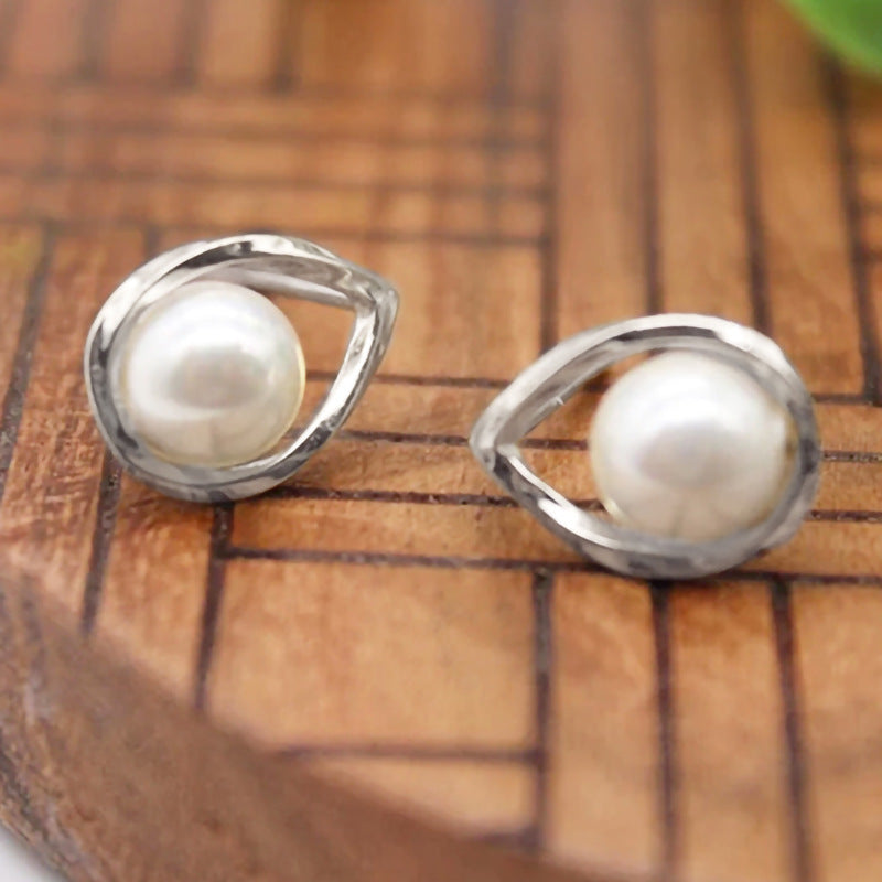 Vintage Handmade Pearl Earring