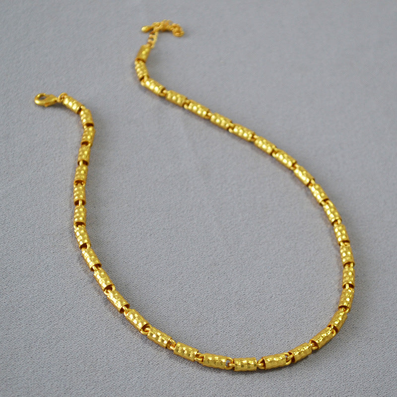 Delicate Artisan Gold Necklace