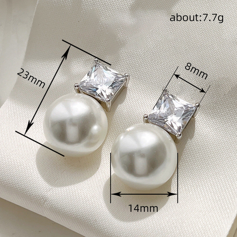 Delicate Artisan Pearl Earring