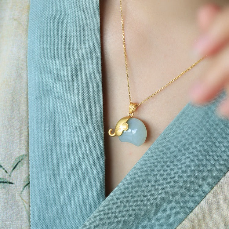Delicate Artisan Gold Necklace