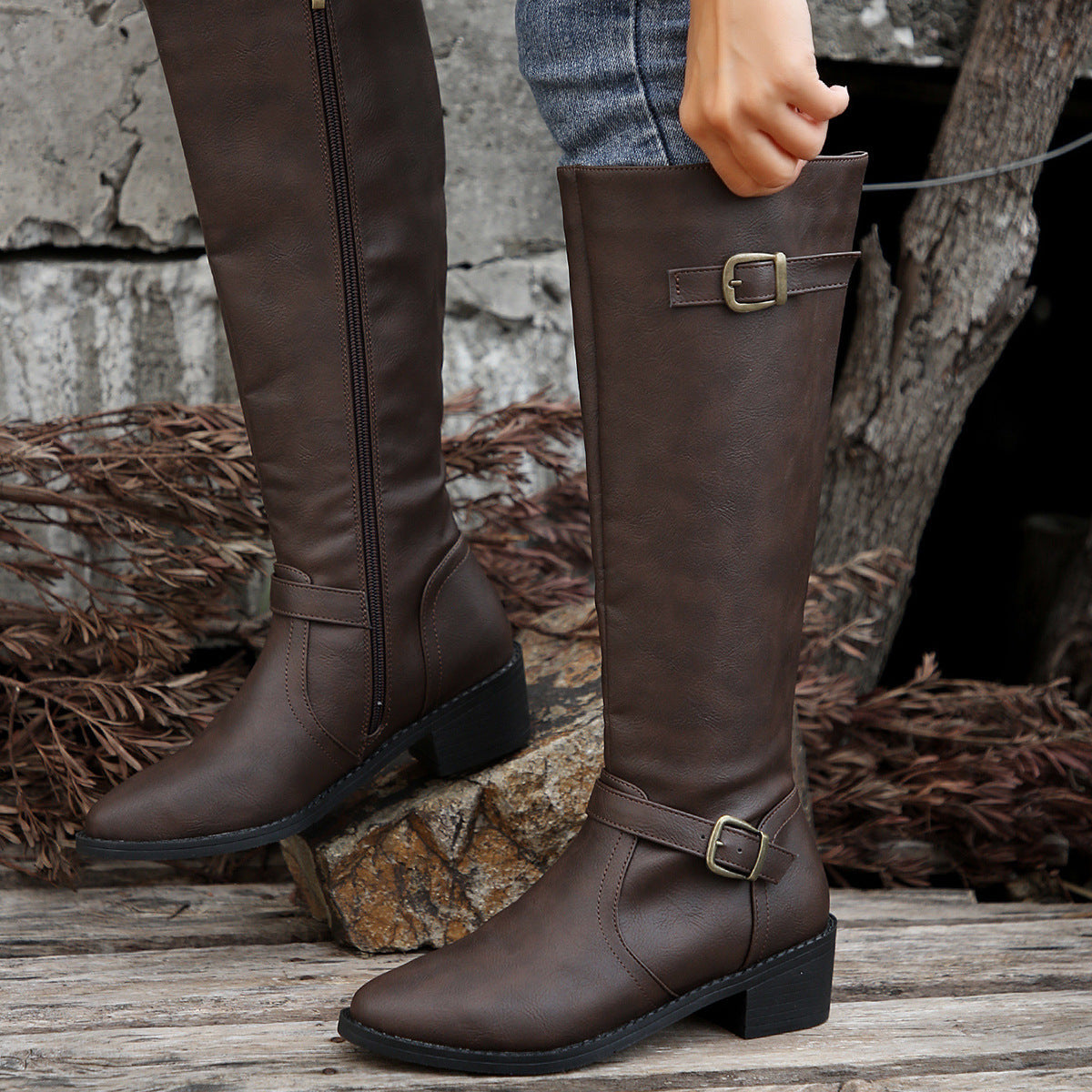 Vintage Inspired Orthopedic Boots