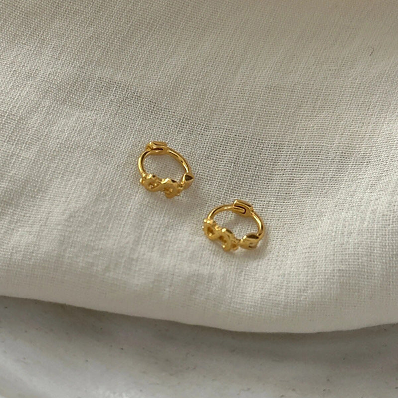 Beautiful Gold Earring with Unique Style