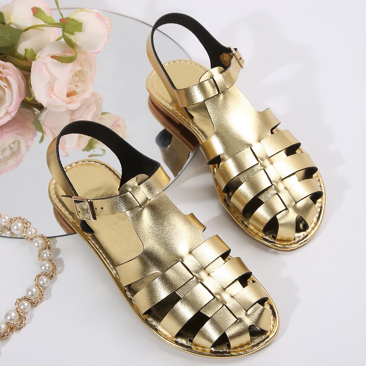 Vintage Inspired Orthopedic Sandals