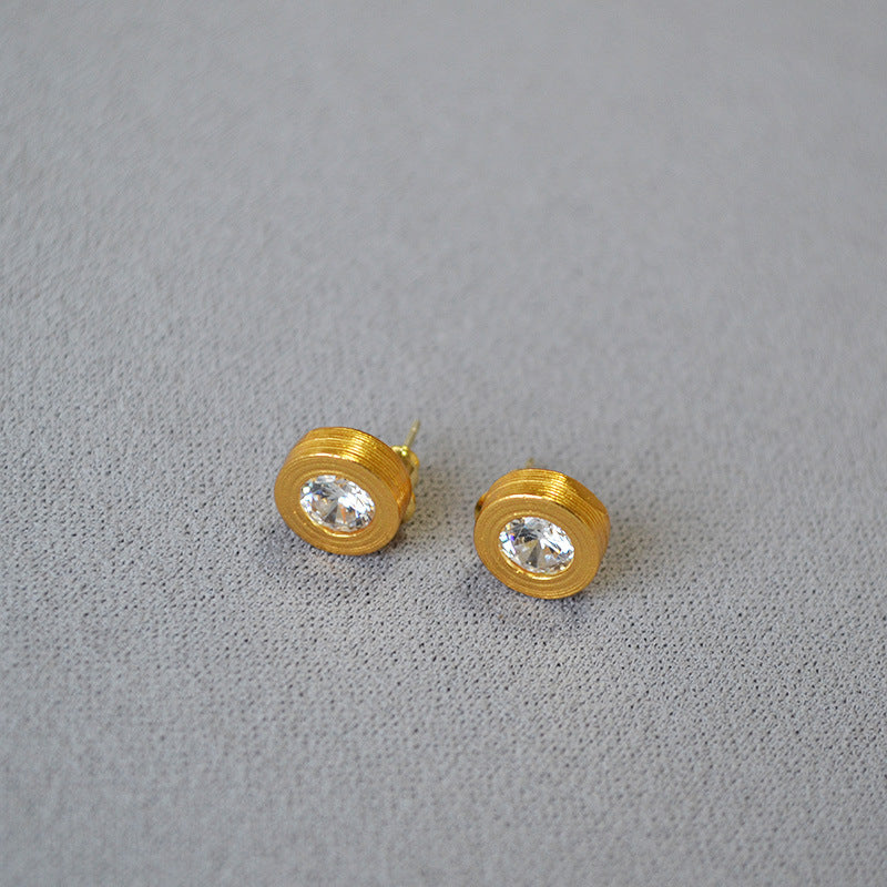Vintage Handmade Silver Earring