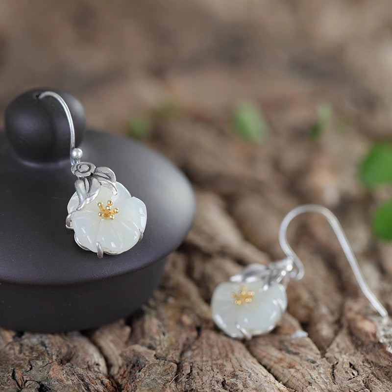 Classic Silver Earring with Timeless Appeal