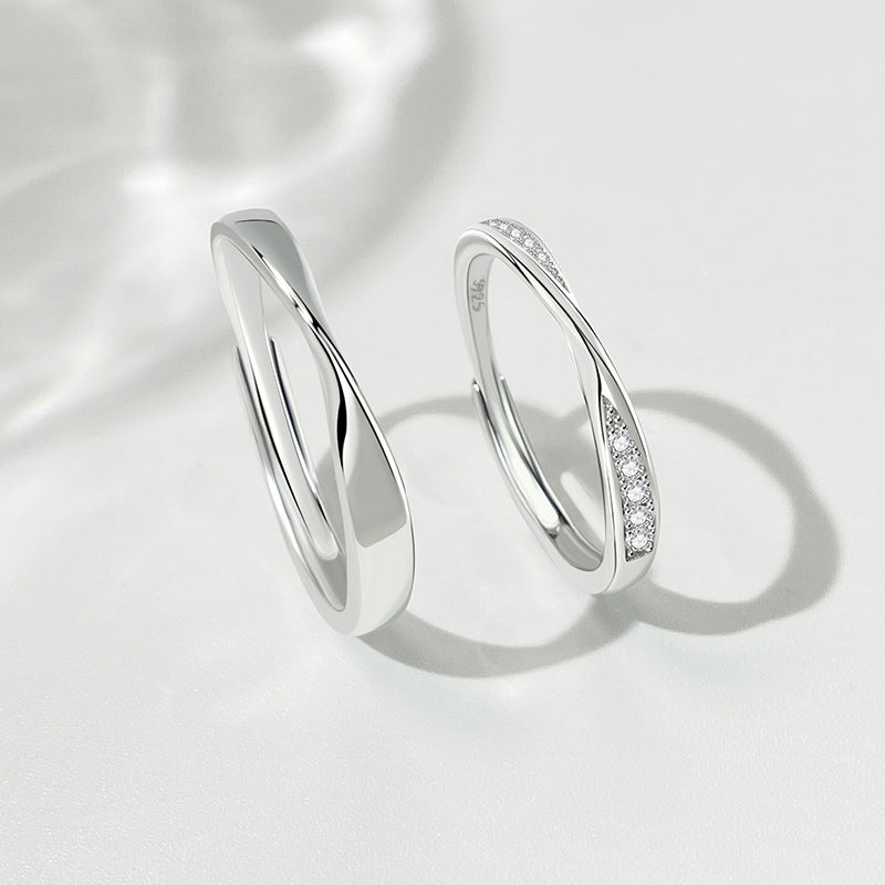 Romantic Silver Ring for Special Moments