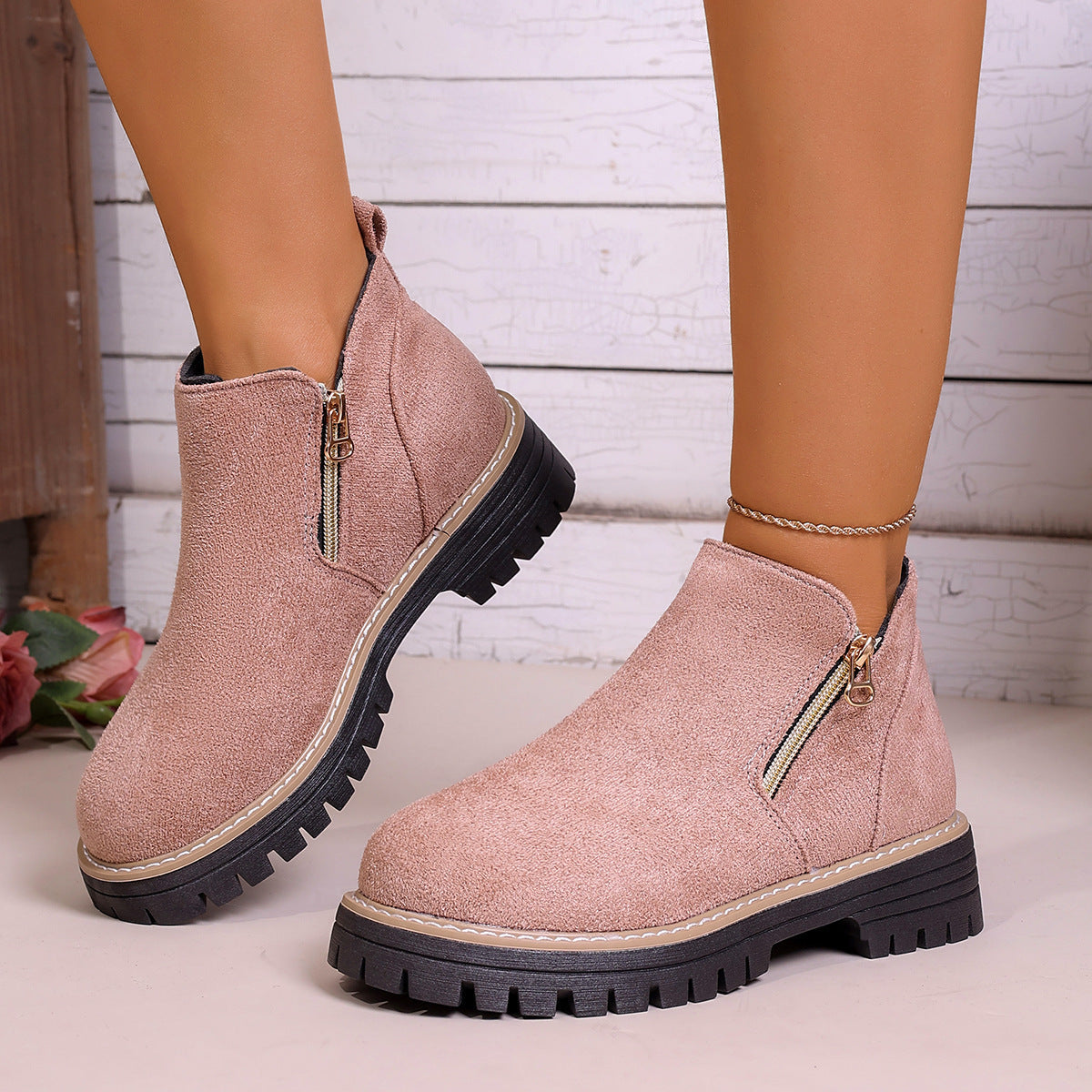 Classic Orthopedic Boots with Timeless Style
