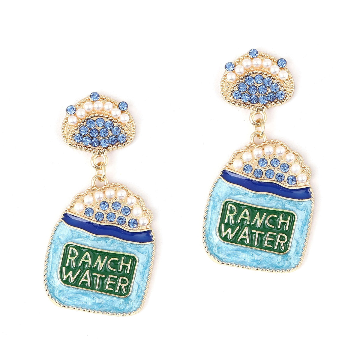 Delicate Artisan Pearl Earring