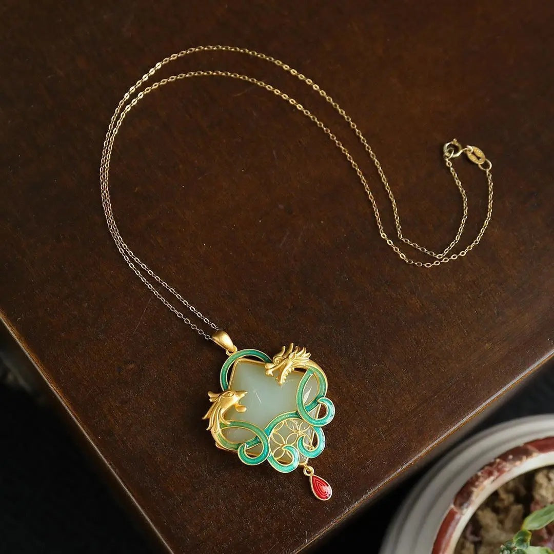 Delicate Artisan Gold Necklace