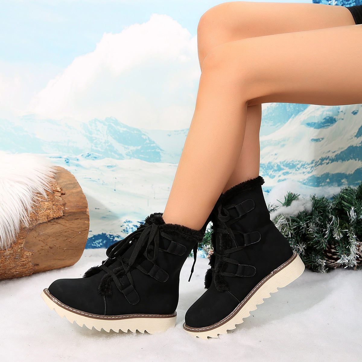 Vintage Inspired Orthopedic Boots