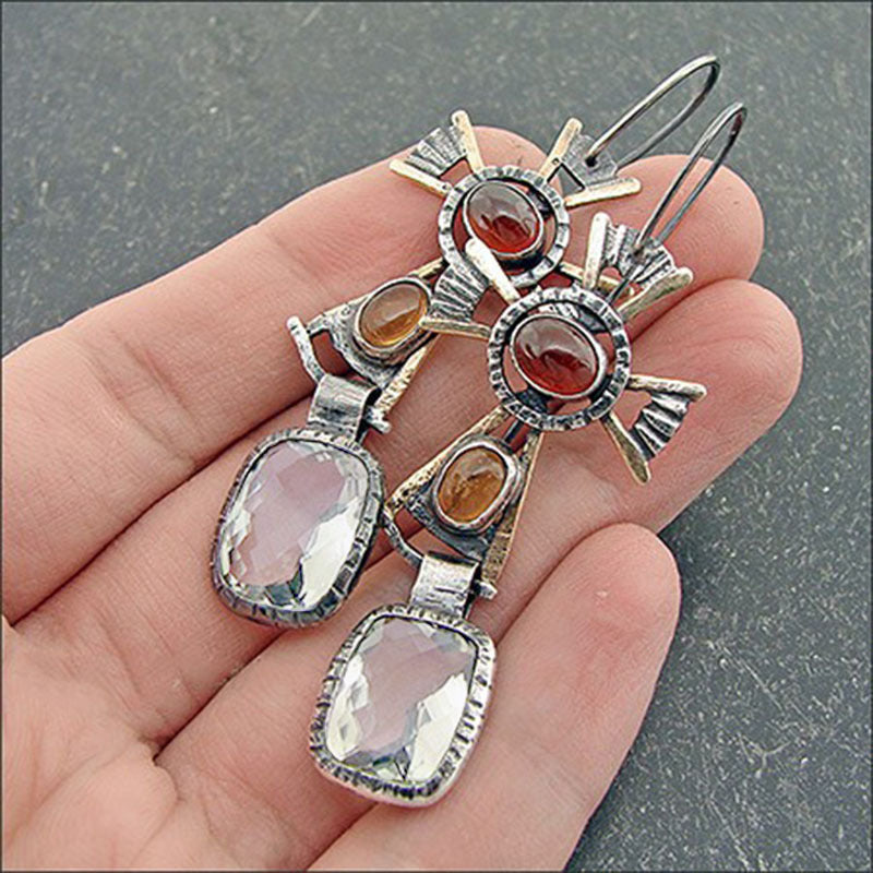 Beautiful Silver Earring with Unique Style
