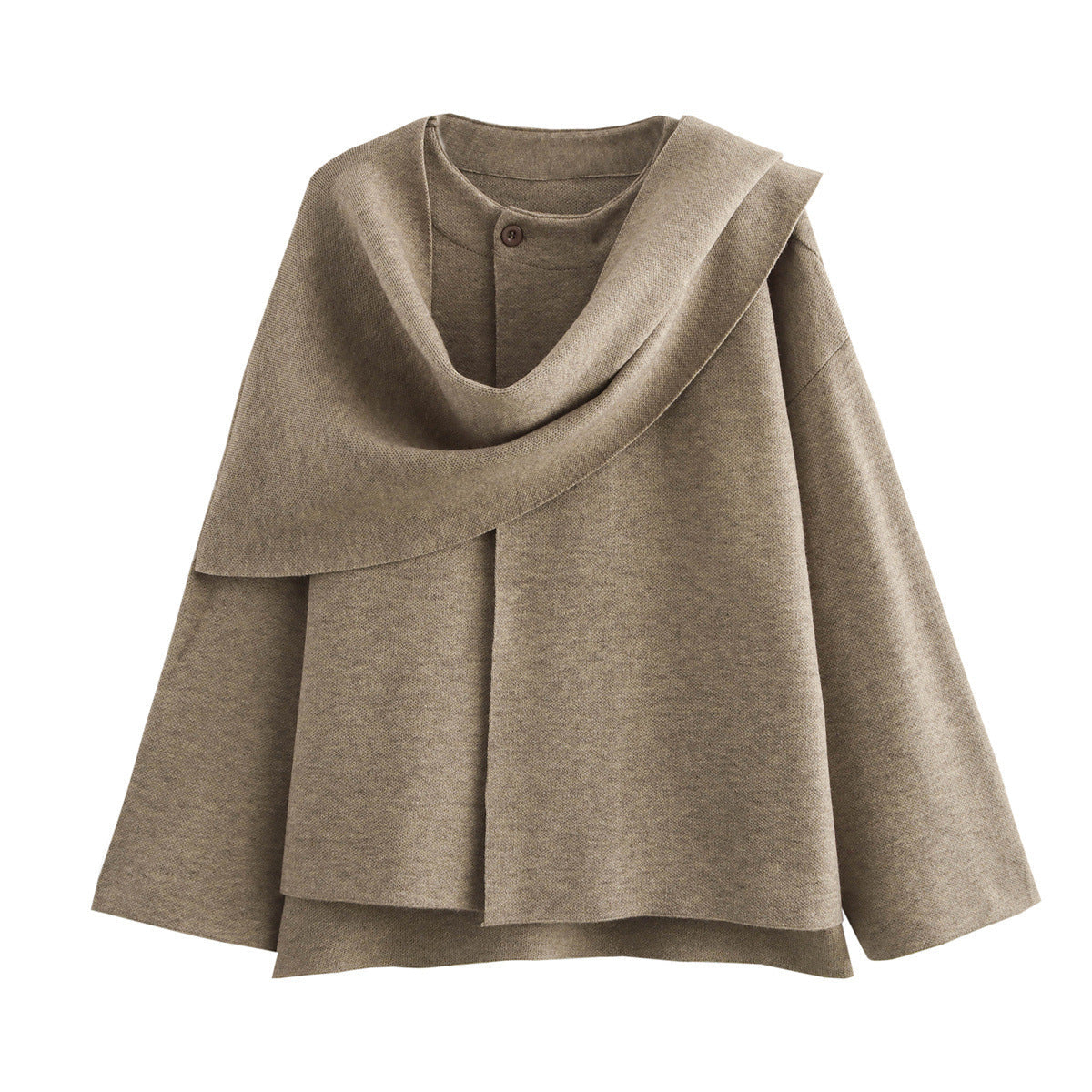 JO | Oversized jacket with scarf