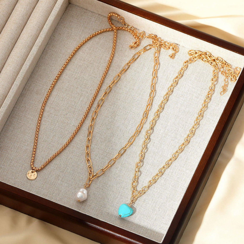 Delicate Artisan Pearl Set