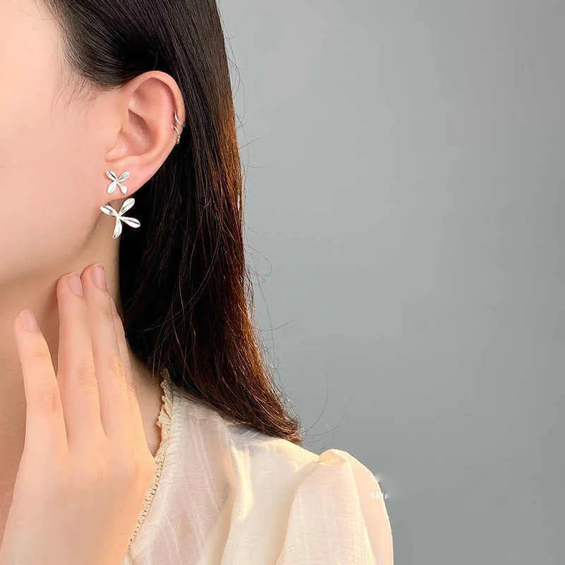 Delicate Artisan Silver Earring
