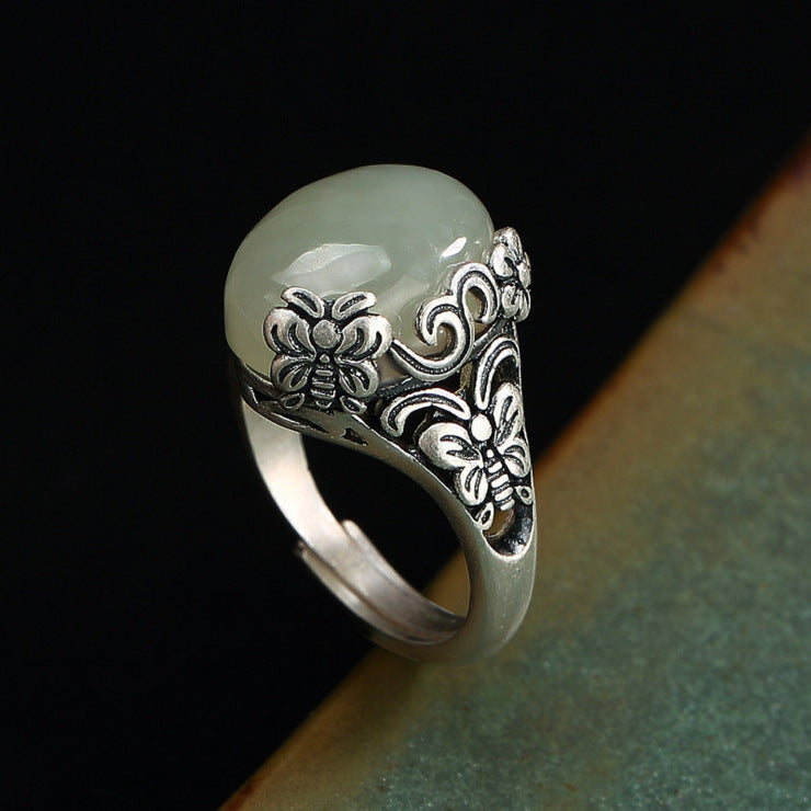 Delicate Artisan Silver Ring