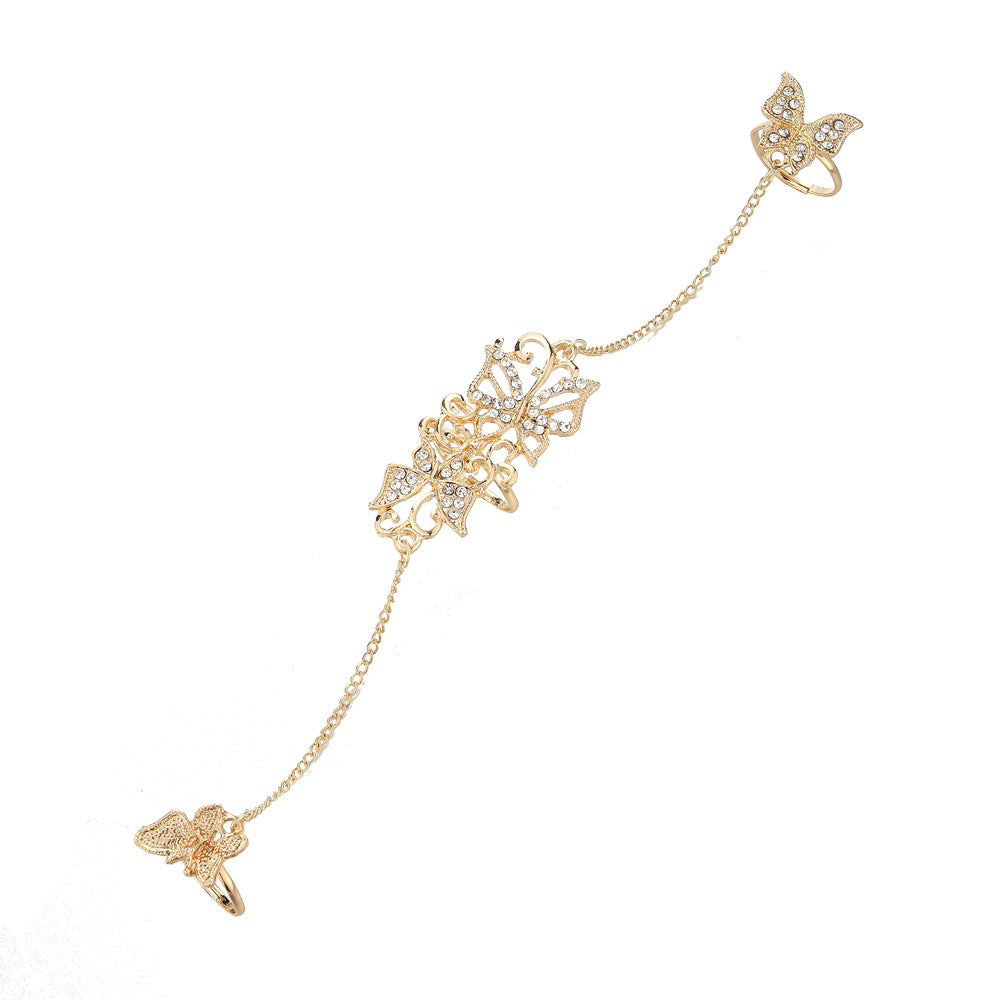 Delicate Artisan Gold Ring
