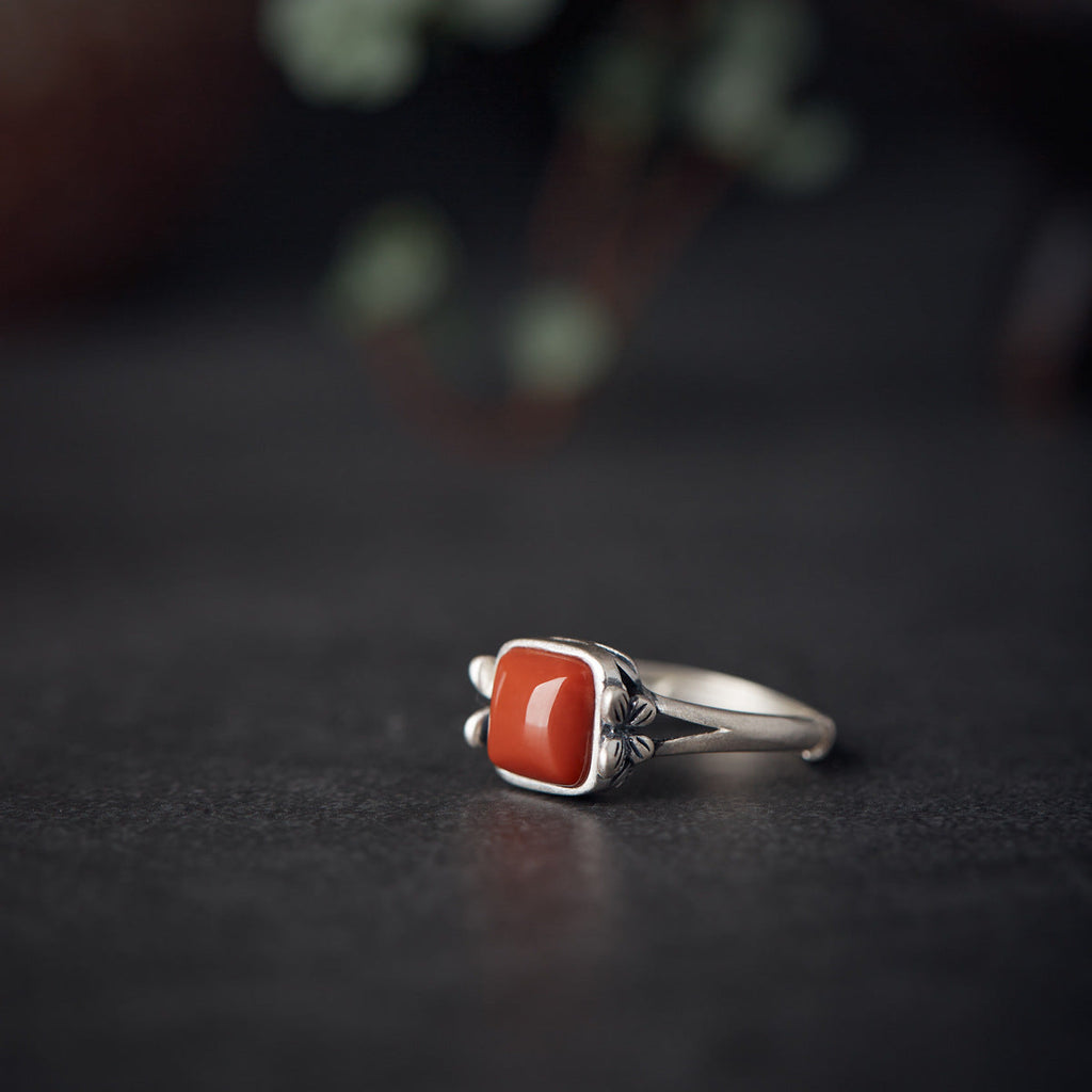 Delicate Artisan Silver Ring