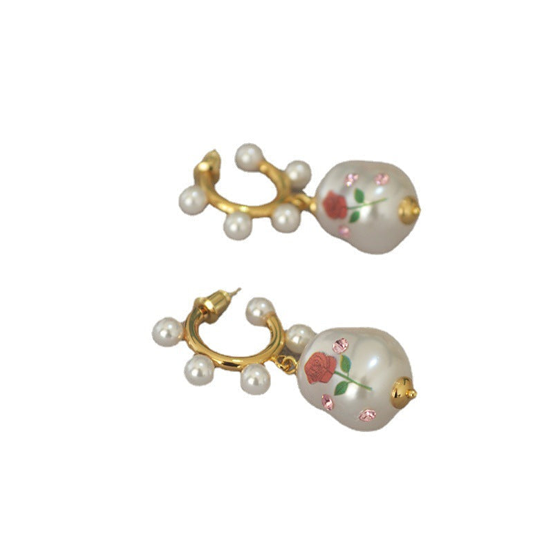 Vintage Handmade Pearl Earring