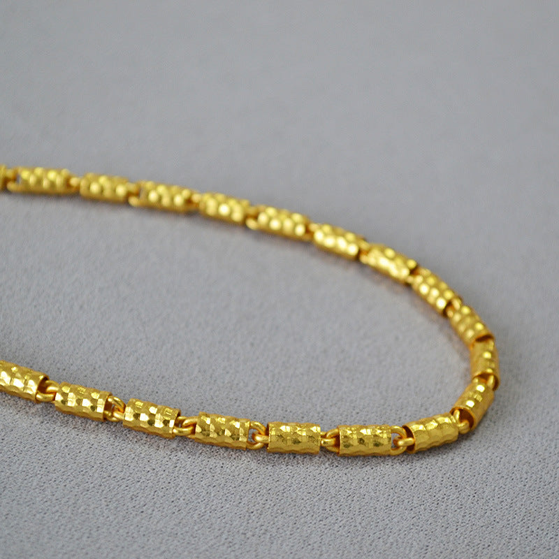 Delicate Artisan Gold Necklace