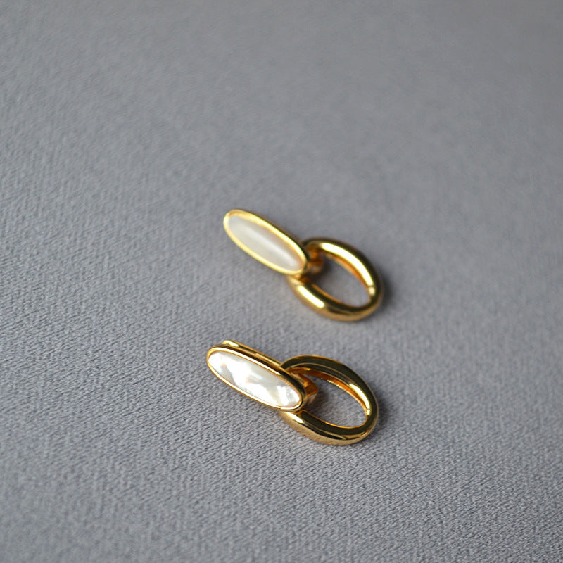 Delicate Artisan Pearl Earring