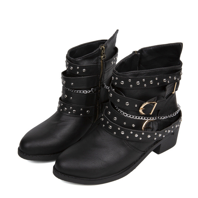 Chic Orthopedic Boots with Unique Design