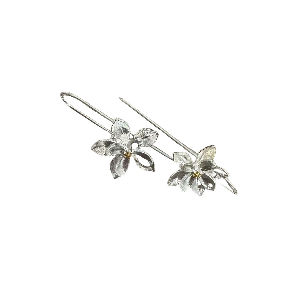Delicate Artisan Silver Earring